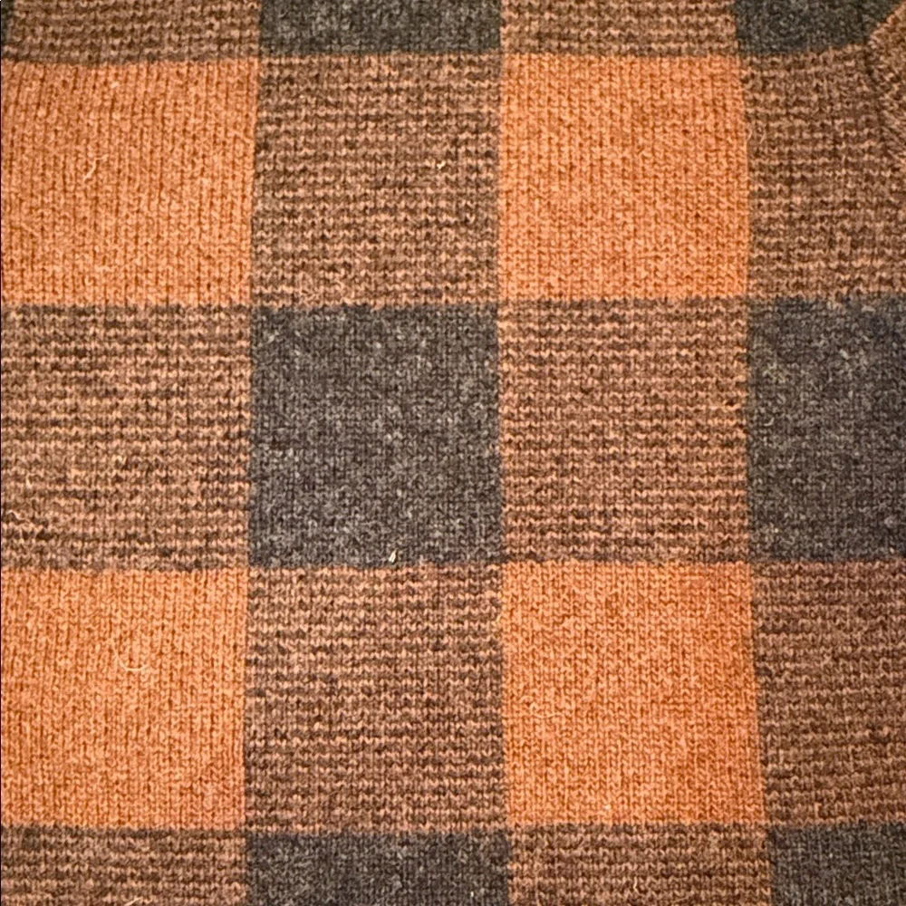 J. Crew Brown and Gray Knit Cardigan